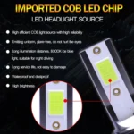 2 PCS H1 DC9-36V / 36W / 3000K / 6000LM IP68 Car / Motorcycle Mini COB LED Headlight Lamps / Fog Light - Image 7