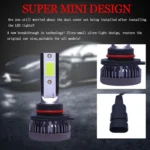 2 PCS H1 DC9-36V / 36W / 3000K / 6000LM IP68 Car / Motorcycle Mini COB LED Headlight Lamps / Fog Light - Image 8