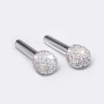 Crystal Car Aluminium Alloy Door Lock Modified Decoration - Image 3