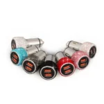 Car Diamond Aluminium Alloy QC3.0 Dual USB Quick Charger - Image 2