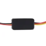 2 PCS 2.5inch 3W White Light + Yellow Light Car Angel Eyes Light, DC 12V Cable Length: 50cm - Image 5
