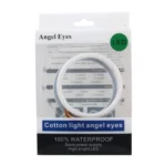 2 PCS 3inch 6W White Light + Yellow Light Car Angel Eyes Light, DC 12V Cable Length: 50cm - Image 6