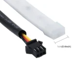 1.5m Car Auto Waterproof Universal Four Color Rear Flowing Light Tail Box Lights with Tail Light Controller, Ice Blue Light Driving Light, White Light Reversing Light, Red Light Brake Light, Yellow Light Turn Signal Light, LED Lamp Strip Tail Decoration - Image 3