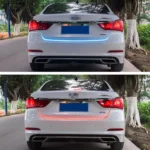 1.5m Car Auto Waterproof Universal Four Color Rear Flowing Light Tail Box Lights with Tail Light Controller, Ice Blue Light Driving Light, White Light Reversing Light, Red Light Brake Light, Yellow Light Turn Signal Light, LED Lamp Strip Tail Decoration - Image 7
