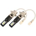 2 PCS H3 DC12V / 4.5W / 6000K / 360LM Car LED Fog Light with 6 CSP Lamp Beads, White Light - Image 2
