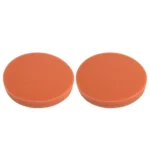 2 PCS Car Wax Sponge Round Shape Sponge High-density Waxing Sponge,Size:18.5 x 18.5cm