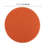2 PCS Car Wax Sponge Round Shape Sponge High-density Waxing Sponge,Size:18.5 x 18.5cm - Image 5
