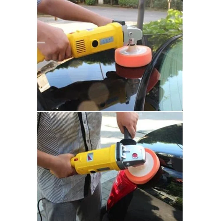 CMS0642_5.webp Polishing Disc Auto Polishing Machine Dedicated Sponge Wheel Wax Polishing Sponge Decontamination Sponge,Screw Hole Diameter:14mm - Image 6