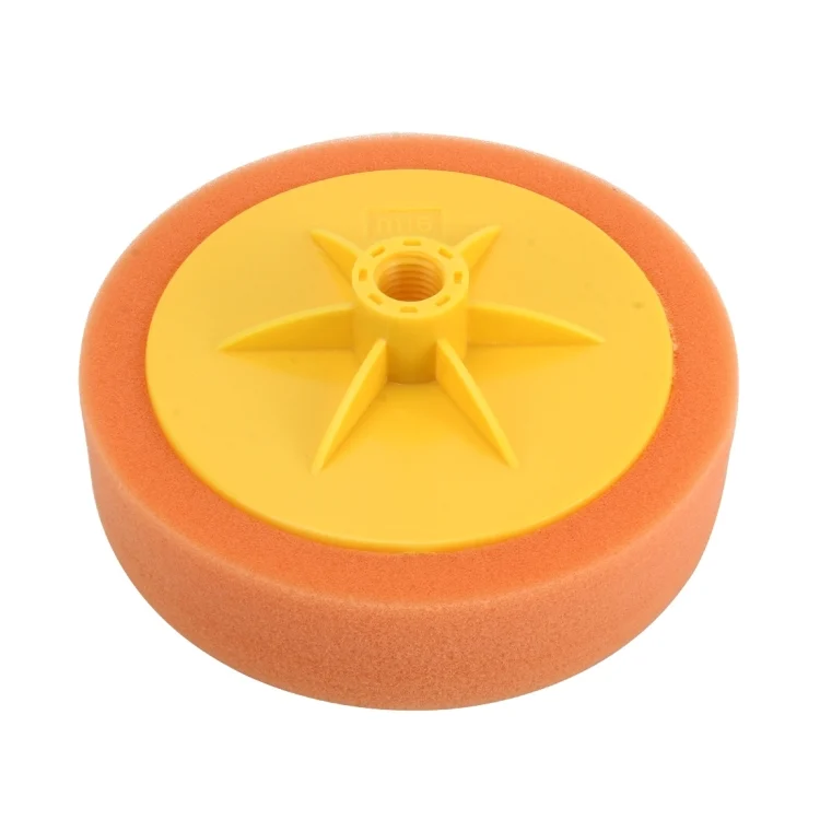 CMS0643_1.webp Polishing Disc Car Polishing Machine Dedicated Sponge Wheel Wax Polishing Sponge Decontamination Sponge,Screw Hole Diameter:16mm - Image 2