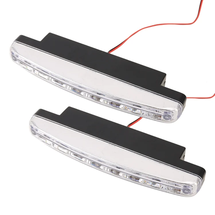 CMS0661_1.webp 1 Pair DC9-16V 2W 120LM 7000K 8 SMD-5050-LEDs Circular Car DRL&Turn Light - Image 2