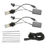 T20/7740 DC12V 3.7W 81 SMD-3030-LEDs Three Color Car DRL&Turn Light, Length: 2m - Image 5
