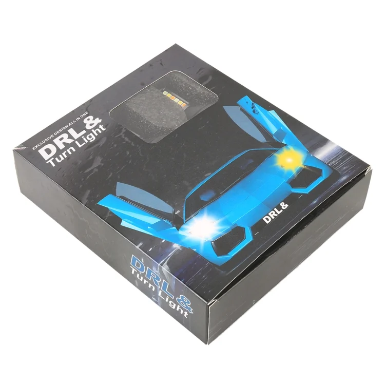 CMS0663_5.webp T20/7740 DC12V 3.7W 81 SMD-3030-LEDs Three Color Car DRL&Turn Light, Length: 2m - Image 6