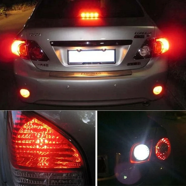 CMS0671RL_6.webp 2 PCS 1157/BAY15D 60W Car Auto Brake Light with 12 CREE XB-D Lamps, DC 12V - Image 7