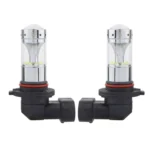 2 PCS 9006 60W 1200 LM 6000K Car Fog Lights with 12 CREE XB-D LED Lamps, DC 12V - Image 2