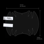 4 PCS Car Auto OPVC Door Bowl Handle Anti-scratch Protective Film for Honda - Image 3