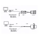 656x492 Effective Pixel HD Waterproof 4 LED Night Vision Wide Angle Car Rear View Backup Reverse Camera for Ford Edge 2015-2018 - Image 8