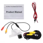 656x492 Effective Pixel HD Waterproof 4 LED Night Vision Wide Angle Car Rear View Backup Reverse Camera for Chevrolet Malibu XL 2016-2018 / Equinox 2017-2018 - Image 9