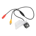 656x492 Effective Pixel HD Waterproof 4 LED Night Vision Wide Angle Car Rear View Backup Reverse Camera for Nissan Patrol 2017-2018 / Kicks 2017-2018 - Image 2