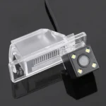 656x492 Effective Pixel HD Waterproof 4 LED Night Vision Wide Angle Car Rear View Backup Reverse Camera for Nissan Patrol 2017-2018 / Kicks 2017-2018 - Image 3