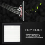 XJ-002 Car / Household Smart Touch Control Air Purifier Negative Ions Air Cleaner - Image 4