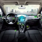 BL-001 Car / Household Smart Touch Control Air Purifier Negative Ions Air Cleaner - Image 15