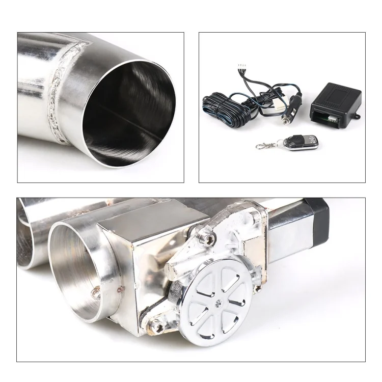 CMS0785_2.webp CNSPEED Y Shape 2 In 1 Car Remote Control Electric Exhaust Valve Pipe, Size: 3 inch - Image 3