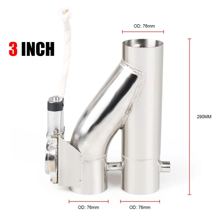 CMS0785_4.webp CNSPEED Y Shape 2 In 1 Car Remote Control Electric Exhaust Valve Pipe, Size: 3 inch - Image 5