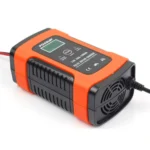 FOXSUR 12V 6A Intelligent Universal Battery Charger for Car Motorcycle, Length: 55cm, US Plug - Image 2
