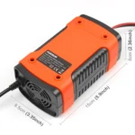 FOXSUR 12V 6A Intelligent Universal Battery Charger for Car Motorcycle, Length: 55cm, US Plug - Image 3