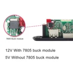 Car 12V Audio MP3 Player Decoder Board FM Radio TF USB 3.5 mm AUX, without Bluetooth and Recording - Image 5
