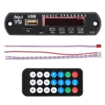Car 12V Audio MP3 Player Decoder Board FM Radio TF USB 3.5 mm AUX, without Bluetooth and Recording - Image 7