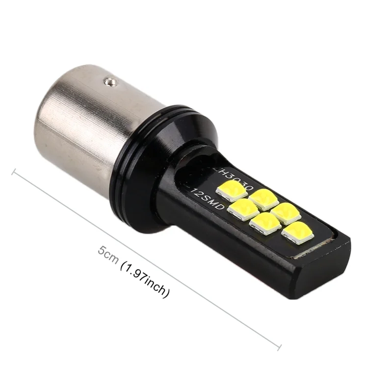 CMS0833WL_2.webp 2 PCS 1156 DC9-16V / 3.5W Car Auto Turn Lights 12LEDs SMD-ZH3030 Lamps, with Constant Current - Image 3