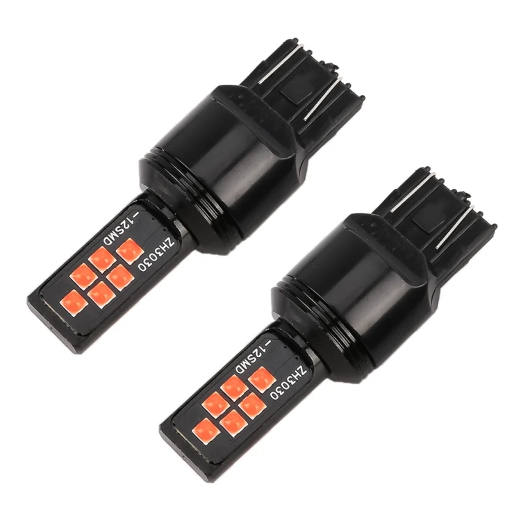 CMS0835RL_1.webp 2 PCS 7443 DC9-16V / 3.5W Car Auto Brake Lights 12LEDs SMD-ZH3030 Lamps, with Constant Current - Image 2