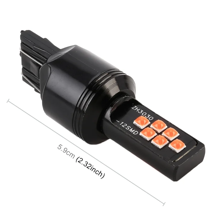 CMS0835RL_2.webp 2 PCS 7443 DC9-16V / 3.5W Car Auto Brake Lights 12LEDs SMD-ZH3030 Lamps, with Constant Current - Image 3