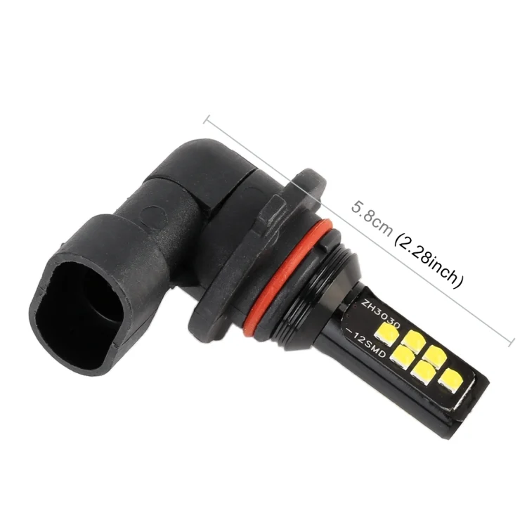 CMS0838WL_2.webp 2 PCS 9005 DC9-16V / 3.5W / 6000K / 320LM Car Auto Fog Light 12LEDs SMD-ZH3030 Lamps, with Constant Current - Image 3