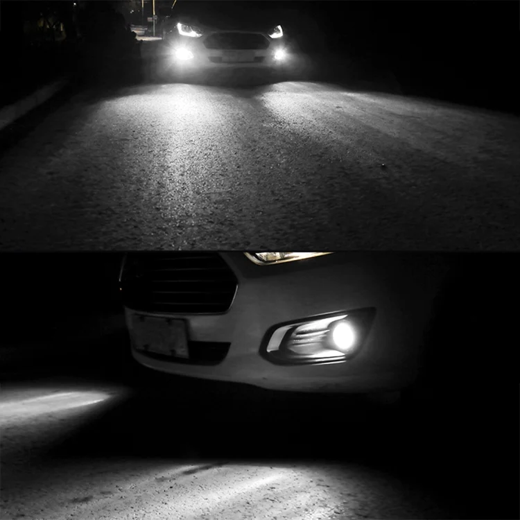 CMS0838WL_8.webp 2 PCS 9005 DC9-16V / 3.5W / 6000K / 320LM Car Auto Fog Light 12LEDs SMD-ZH3030 Lamps, with Constant Current - Image 9