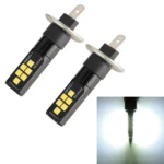 2 PCS H1 DC9-16V / 3.5W / 6000K / 320LM Car Auto Fog Light 12LEDs SMD-ZH3030 Lamps, with Constant Current