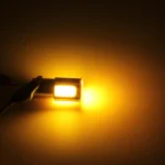 2 PCS 1156/Ba15s 5W 4 COB LEDs Car Turn Light, DC 12V - Image 6