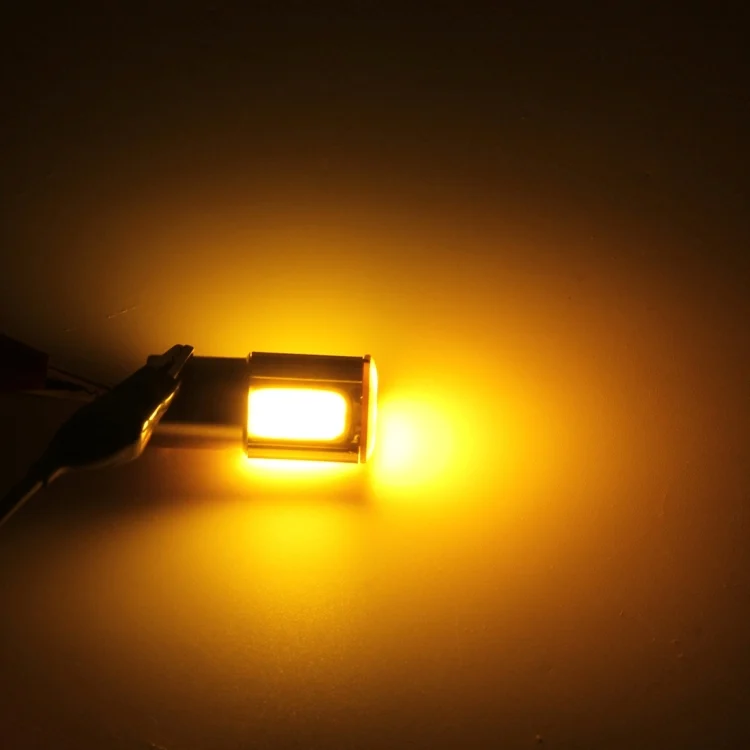 CMS0851YL_5.webp 2 PCS 1156/Ba15s 5W 4 COB LEDs Car Turn Light, DC 12V - Image 6