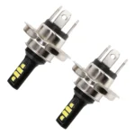 2 PCS H4 DC9-16V / 3.5W(H) 1.1W(L) / 6000K / 320LM Car Auto Fog Light 12LEDs SMD-ZH3030 Lamps, with Constant Current - Image 2