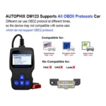 AUTOPHIX OM123 Car Portable OBD2 Scanner Car Diagnostic Tool OBD 2 Automotive Scanner EOBD Code Reader - Image 13