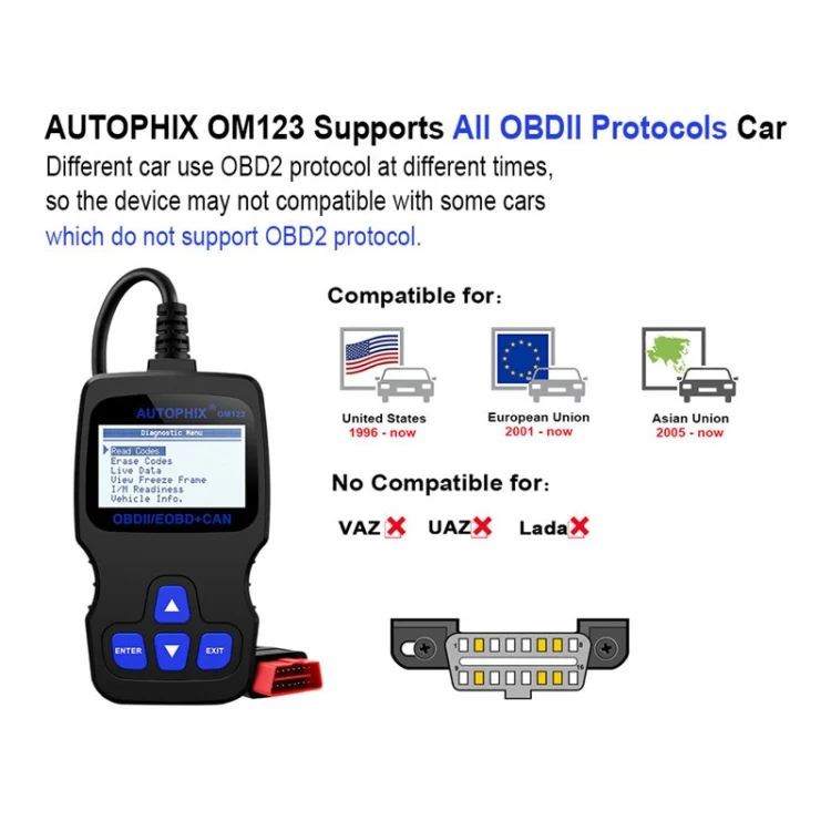 CMS0866E_12.webp AUTOPHIX OM123 Car Portable OBD2 Scanner Car Diagnostic Tool OBD 2 Automotive Scanner EOBD Code Reader - Image 13