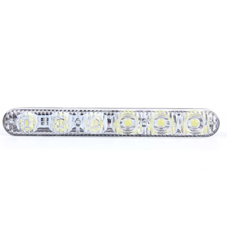 CMS0949_1.webp 2 PCS LD-006 5730-6SMD 12W 1200LM 7000K White Light  Daytime Running Light.DC 12V - Image 2