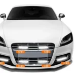 2 PCS LD-006 5730-6SMD 12W 1200LM 7000K White Light  Daytime Running Light.DC 12V - Image 7