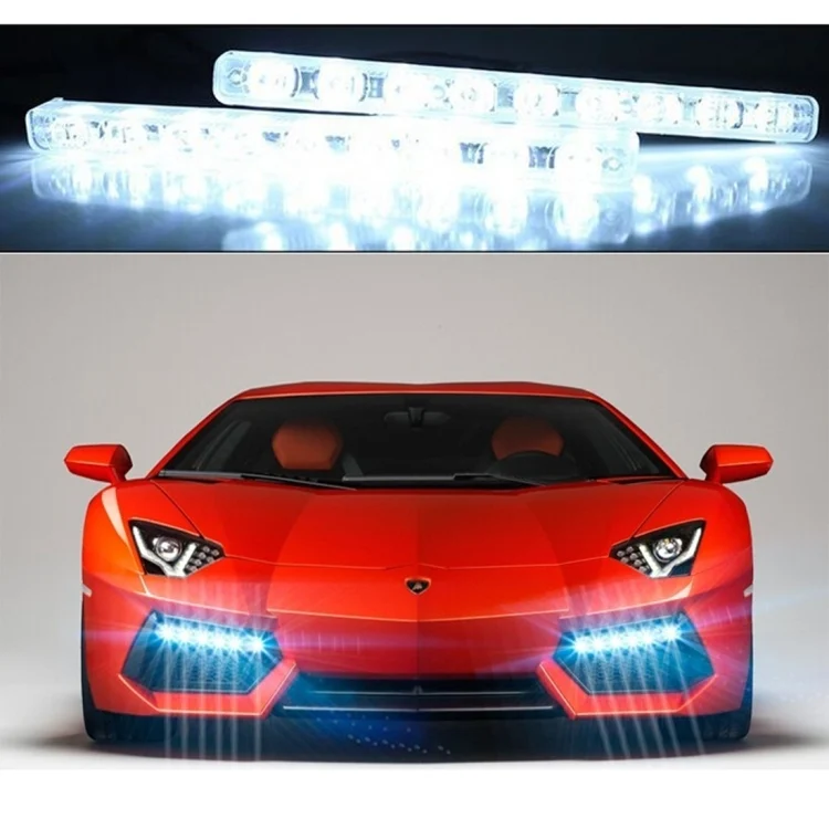 CMS0950_5.webp 2 PCS LD-008 5730-9SMD 15W 1500 LM 7000K White Light  Daytime Running Light.DC 12V - Image 6