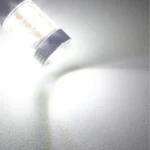 2 PCS 1156/BA15S/BAU15S 10W 1000LM 6000K White + Yellow Light DRL&Turn Light with 20 SMD-5730-LED Lamps,DC 12-24V - Image 5