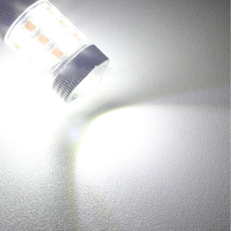 CMS1025_4.webp 2 PCS 1156/BA15S/BAU15S 10W 1000LM 6000K White + Yellow Light DRL&Turn Light with 20 SMD-5730-LED Lamps,DC 12-24V - Image 5