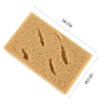 Car Care Wear-resistant Brown Soft Sponge Car Wash Cleaning Pad((Khaki) - Image 2