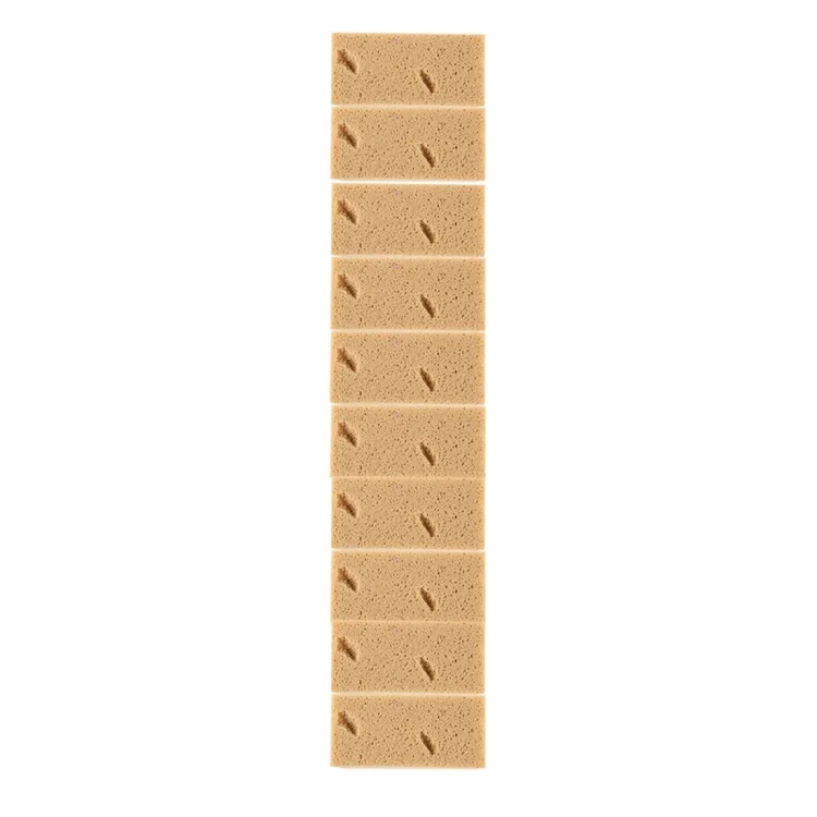 CMS1075_2.webp Car Care Wear-resistant Brown Soft Sponge Car Wash Cleaning Pad((Khaki) - Image 3