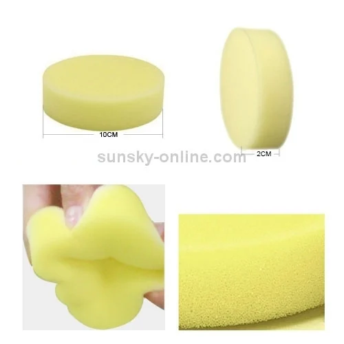 CMS1076_1.webp 10 PCS Household Cleaning Sponge Car Sponge Ball Car Wash Sponge,Size:10 x 10 x 2cm - Image 2